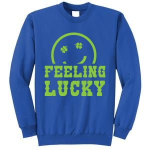 Happy St Patricks Day Feeling Lucky Lucky Shamrock Irish Gift Sweatshirt