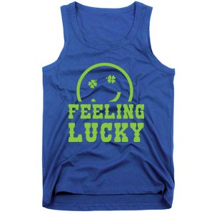 Happy St Patricks Day Feeling Lucky Lucky Shamrock Irish Gift Tank Top