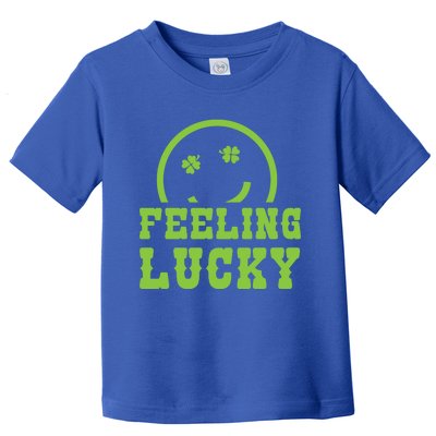 Happy St Patricks Day Feeling Lucky Lucky Shamrock Irish Gift Toddler T-Shirt