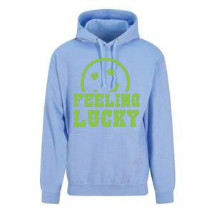 Happy St Patricks Day Feeling Lucky Lucky Shamrock Irish Gift Unisex Surf Hoodie