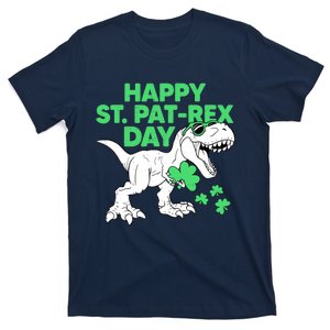 Happy St Pat Rex Day St Patricks Dinosaur Boy T-Shirt