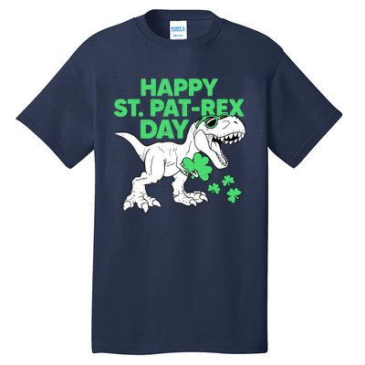 Happy St Pat Rex Day St Patricks Dinosaur Boy Tall T-Shirt