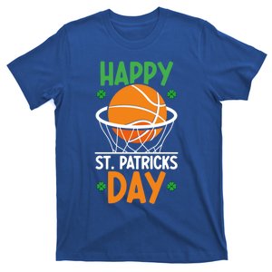 Happy St Patrick's Day St Patrick's Day Basketball Sport Fan Cute Gift T-Shirt