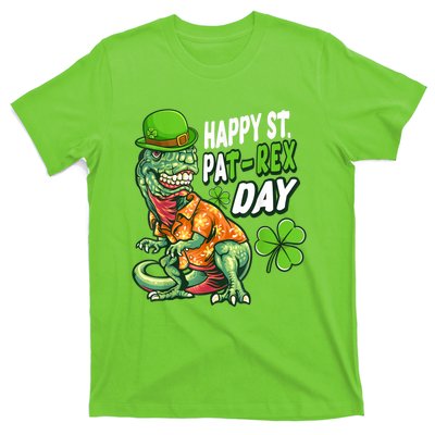 Happy St PaTRex Dinosaur Saint Patrick's Day T-Shirt