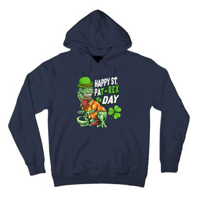 Happy St PaTRex Dinosaur Saint Patrick's Day Tall Hoodie