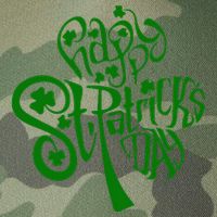 Happy St Patrick's Day Shamrock Clover Irish Legacy Tie Dye Trucker Hat