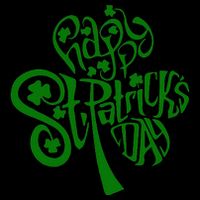 Happy St Patrick's Day Shamrock Clover Irish Sustainable Bucket Hat