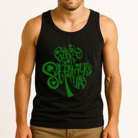 Happy St Patrick's Day Shamrock Clover Irish Tank Top