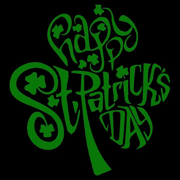 Happy St Patrick's Day Shamrock Clover Irish Tank Top