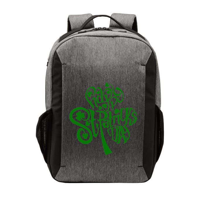 Happy St Patrick's Day Shamrock Clover Irish Vector Backpack