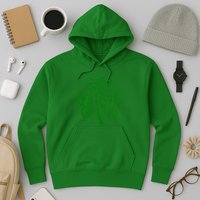 Happy St Patrick's Day Shamrock Clover Irish Hoodie