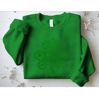 Happy St Patrick's Day Shamrock Clover Irish Sweatshirt