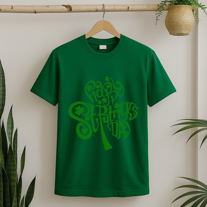 Happy St Patrick's Day Shamrock Clover Irish T-Shirt