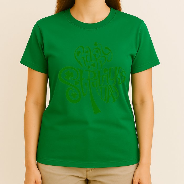 Happy St Patrick's Day Shamrock Clover Irish T-Shirt