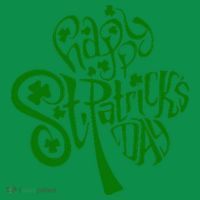 Happy St Patrick's Day Shamrock Clover Irish Magnet