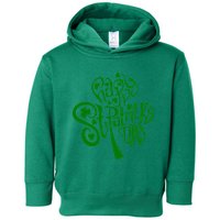 Happy St Patrick's Day Shamrock Clover Irish Toddler Hoodie