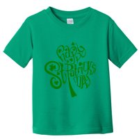 Happy St Patrick's Day Shamrock Clover Irish Toddler T-Shirt