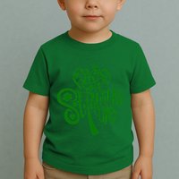 Happy St Patrick's Day Shamrock Clover Irish Toddler T-Shirt