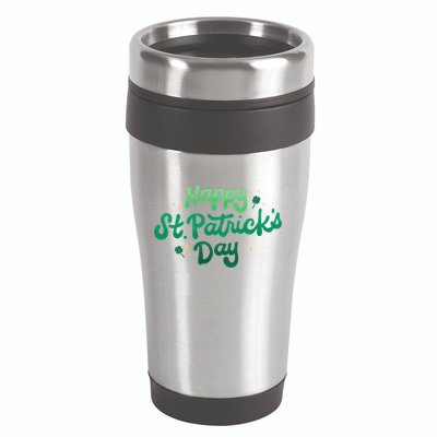 Happy St Patrick's Day Holiday Gift 16oz Travel Tumbler
