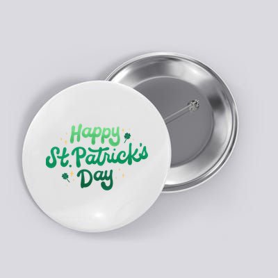 Happy St Patrick's Day Holiday Gift Button