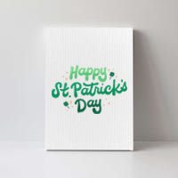 Happy St Patrick's Day Holiday Gift Canvas