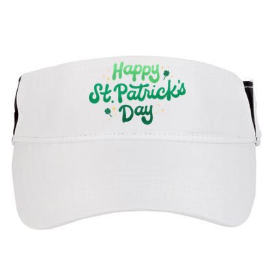 Happy St Patrick's Day Holiday Gift Adult Drive Performance Visor