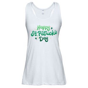 Happy St Patrick's Day Holiday Gift Ladies Essential Flowy Tank