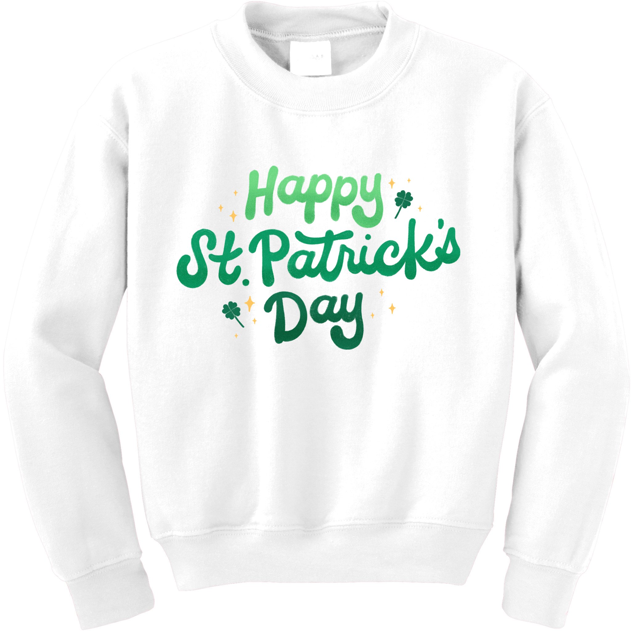 Happy St Patrick's Day Holiday Gift Kids Sweatshirt
