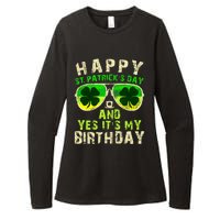 Happy St Patricks Day Birthday Saint Paddys Womens CVC Long Sleeve Shirt