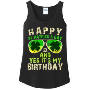 Happy St Patricks Day Birthday Saint Paddys Ladies Essential Tank