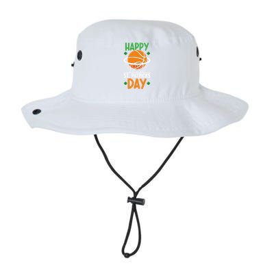 Happy St Patrick's Day St Patrick's Day Basketball Sport Fan Cool Gift Legacy Cool Fit Booney Bucket Hat