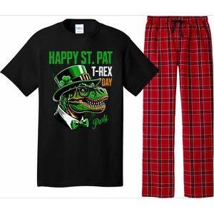 Happy St Pat Rex Day Dino St Patricks Day Pajama Set