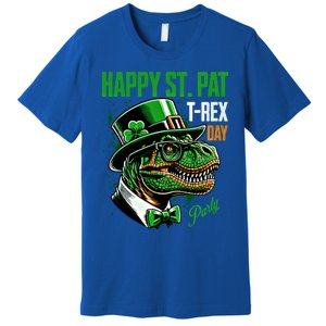 Happy St Pat Rex Day Dino St Patricks Day Premium T-Shirt