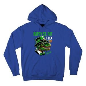 Happy St Pat Rex Day Dino St Patricks Day Tall Hoodie