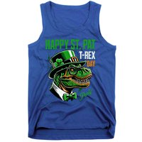 Happy St Pat Rex Day Dino St Patricks Day Tank Top