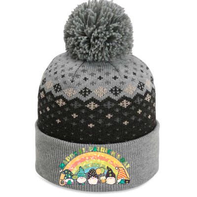 Happy St. PatrickS Day Leprechaun Gnomes The Baniff Cuffed Pom Beanie