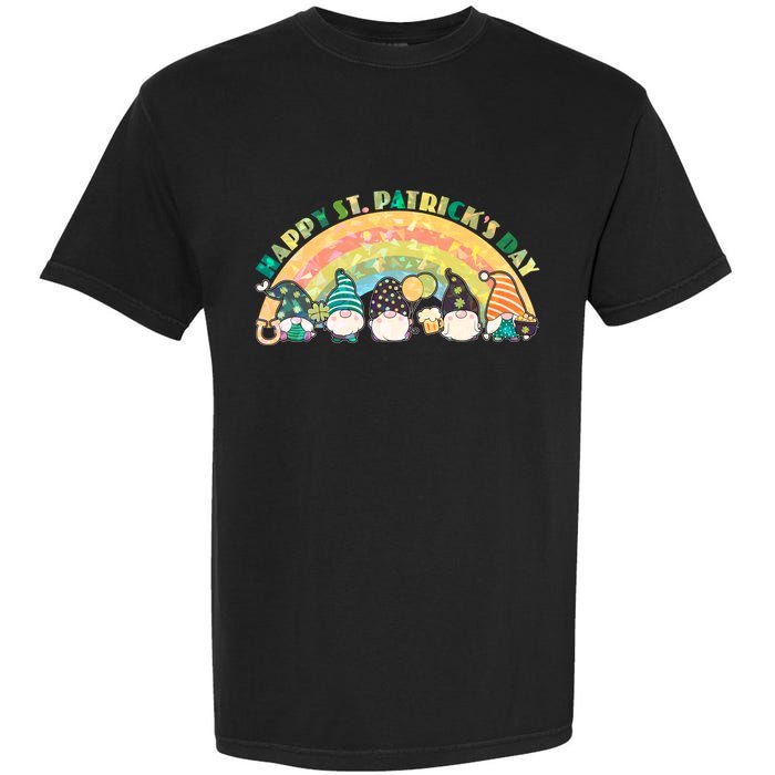 Happy St. PatrickS Day Leprechaun Gnomes Garment-Dyed Heavyweight T-Shirt