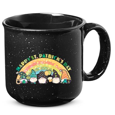 Happy St. PatrickS Day Leprechaun Gnomes 15oz Campfire Ceramic Mug
