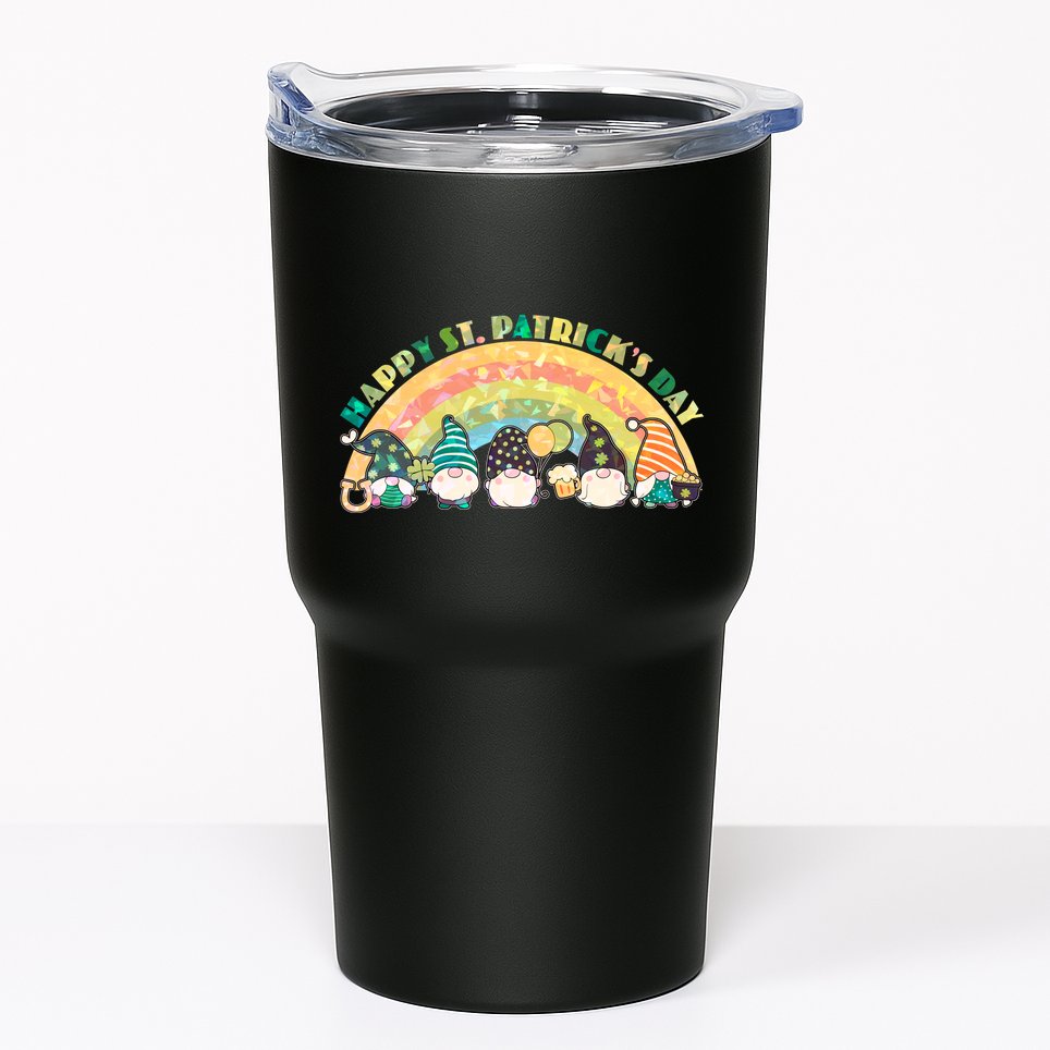 Happy St. PatrickS Day Leprechaun Gnomes Tumbler