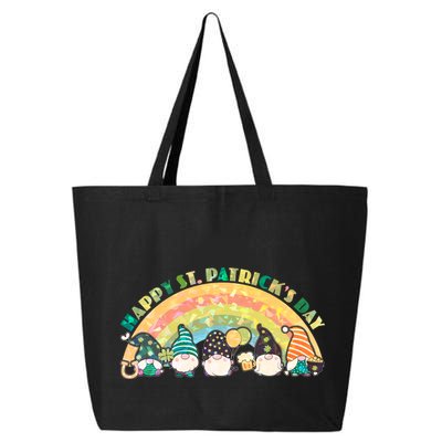 Happy St. PatrickS Day Leprechaun Gnomes 25L Jumbo Tote