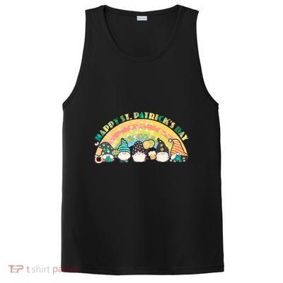 Happy St. PatrickS Day Leprechaun Gnomes PosiCharge Competitor Tank