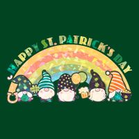 Happy St. PatrickS Day Leprechaun Gnomes Magnet