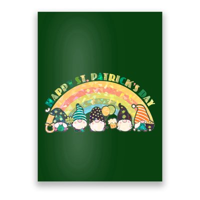 Happy St. PatrickS Day Leprechaun Gnomes Poster