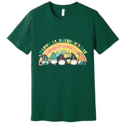 Happy St. PatrickS Day Leprechaun Gnomes Premium T-Shirt