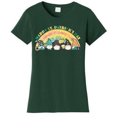 Happy St. PatrickS Day Leprechaun Gnomes Women's T-Shirt