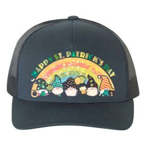 Happy St. PatrickS Day Leprechaun Gnomes Yupoong Adult 5-Panel Trucker Hat