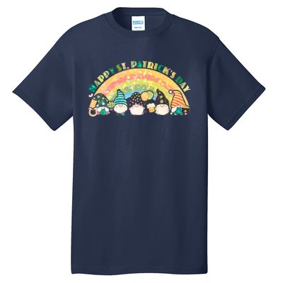 Happy St. PatrickS Day Leprechaun Gnomes Tall T-Shirt