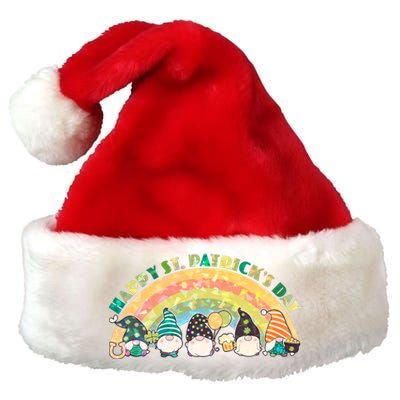 Happy St. PatrickS Day Leprechaun Gnomes Premium Christmas Santa Hat