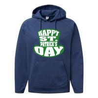 Happy St. Patrick’s Day Performance Fleece Hoodie