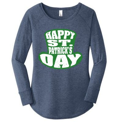 Happy St. Patrick’s Day Women's Perfect Tri Tunic Long Sleeve Shirt